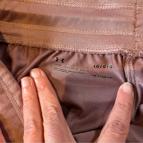 [Under Armour] Mauve Pink Capri Sweat Pants - Picture 2 of 8